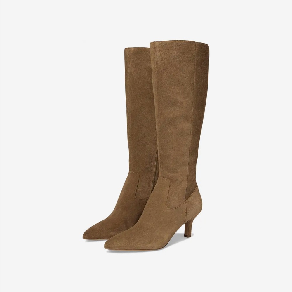 Dolce Vita Attie Suede knee-high Boots Light Brown 7.5 NWT